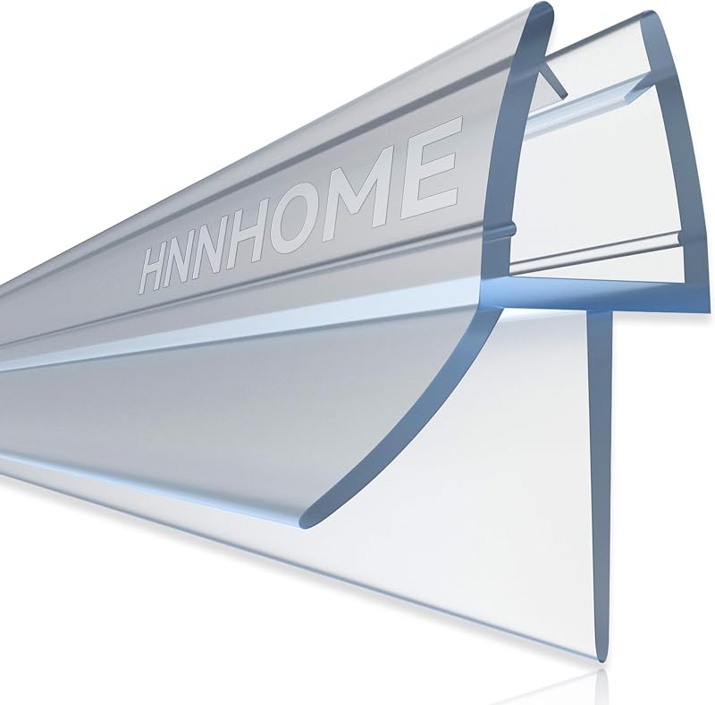 HNNHOME Bath Shower Screen Door Seal Strip for 6-8 mm Glass 20 mm Gap