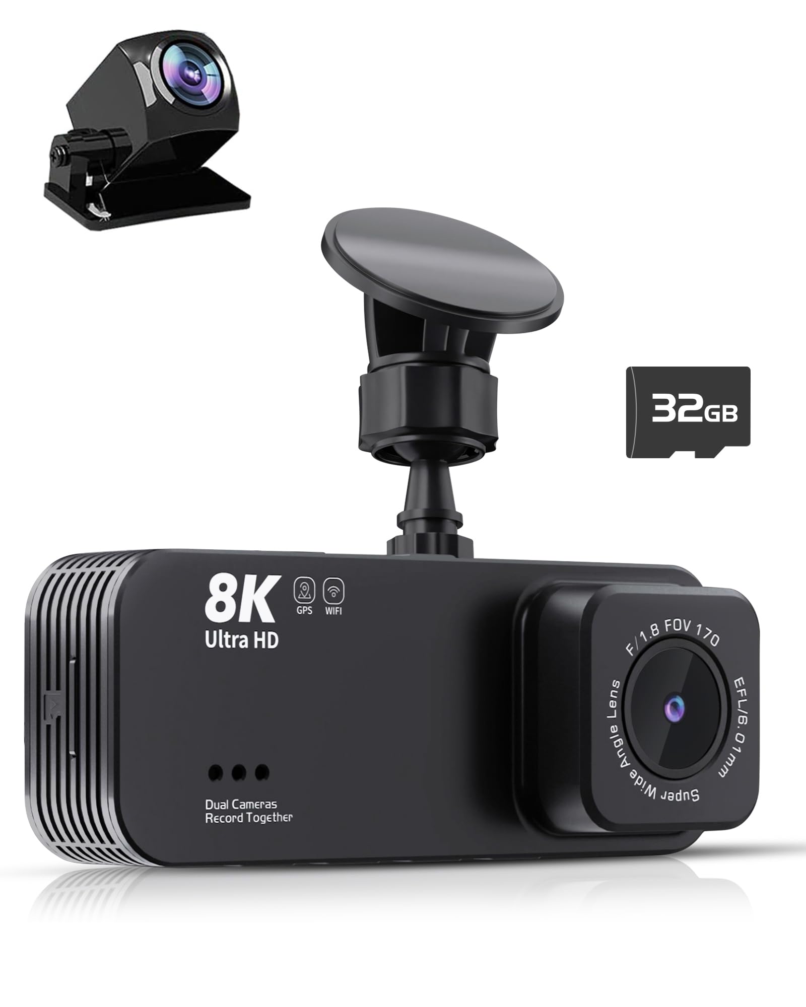 Photo 1 of 8K Ultra HD Camera for Cars,Night Vision, 24H Parking Mode