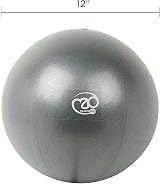 Fitness Mad Exer-Soft Stability Ball 7 9 12 Inch Soft Pilates Ball Grey 12 view 2