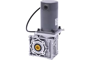 NENCHENGLI 120W Worm Gear Reducer Motor High Torque Motor DC 12V Worm Gearbox 50K Adjustable Variable Gear Motor Electric Gear Motor Reduction Ratio: 1:50