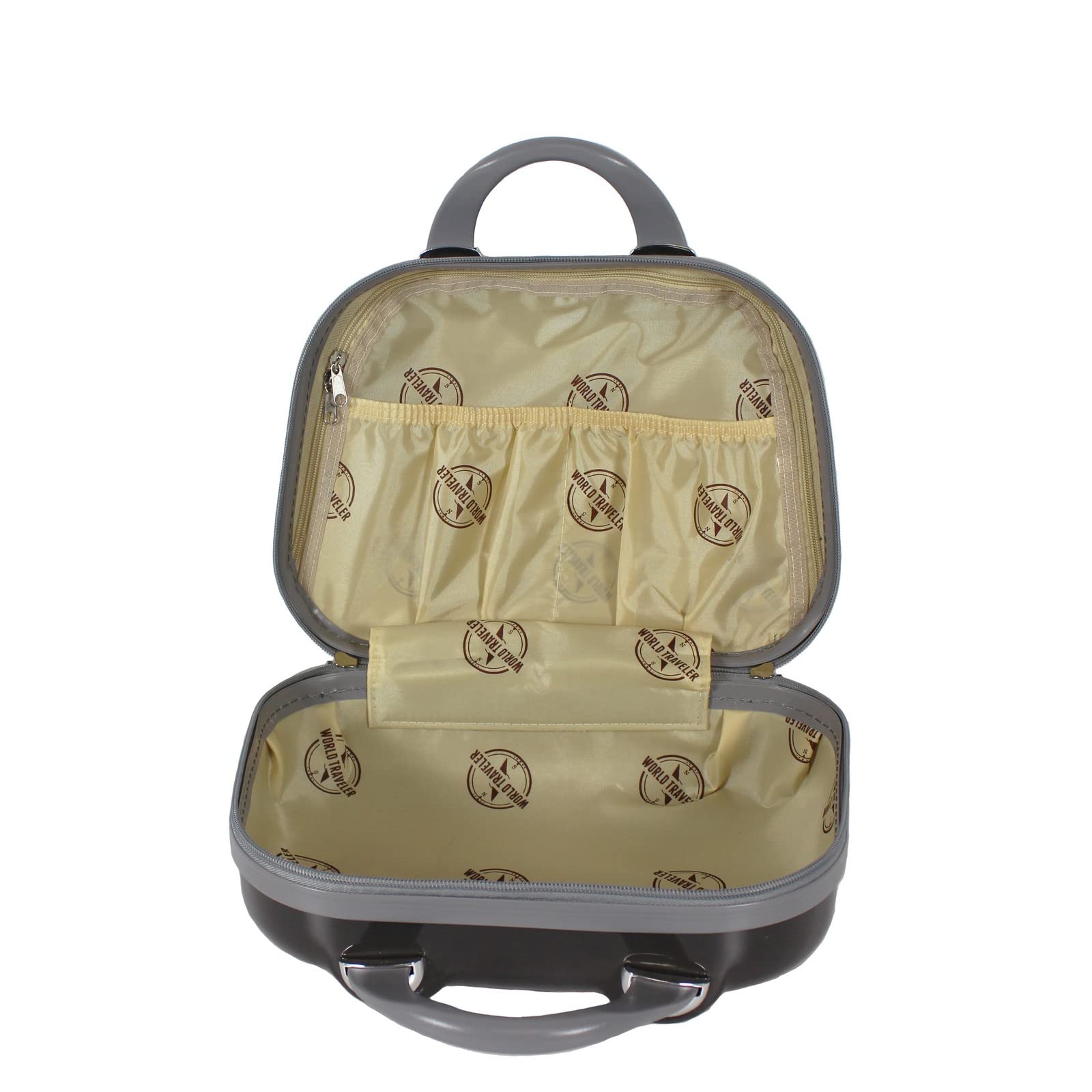 World Traveler Destination Collection 2-Piece Carry-On Luggage Set, Paris, One Size