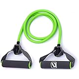 Liveup SPORTS Resistance Bands Resistance Tubes with Foam Handles, Exercise Cords For Exercise Fitness Pilates Strength Training