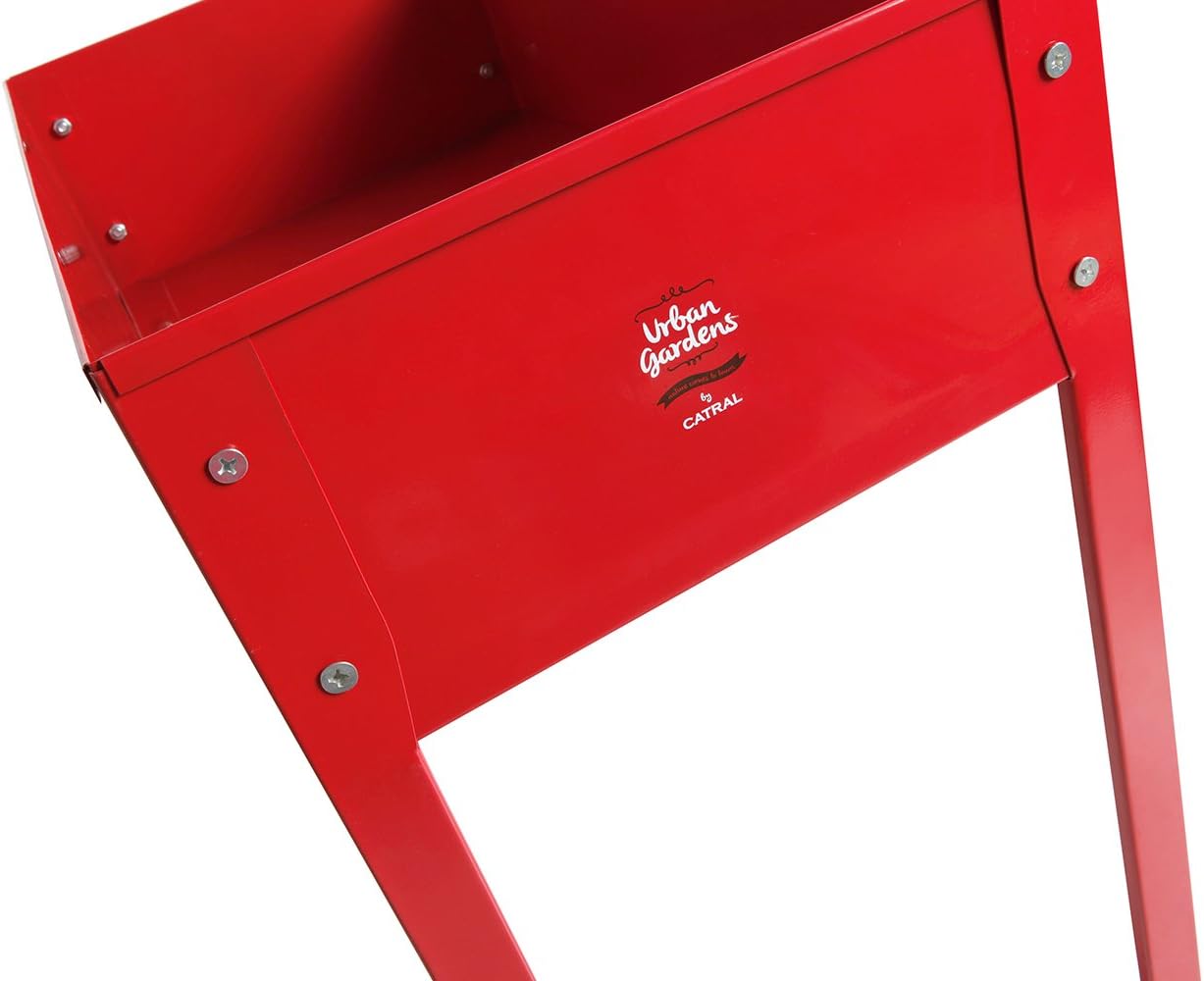 Catral 53010167 - Huerto urbano metálico, 43 x 78 x 82 cm, color ...