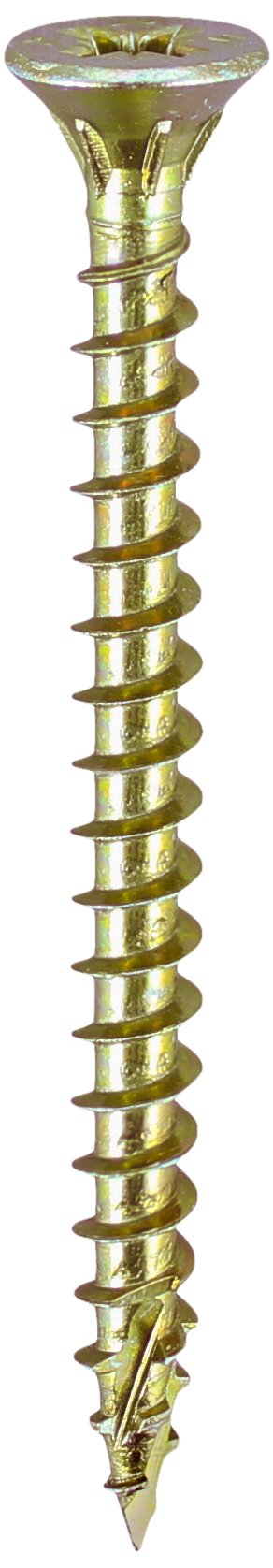 TIMCO C2 Strong-Fix Multi-Purpose Premium Countersunk Gold Woodscrews - 4.5 x 50 - Box of 200