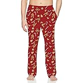 Vogseek Men Christmas Pajama Pants Men's Pajama Christmas Sleepwear Men Pajamas Christmas Vacation Sleep Pant With Pockets
