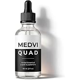 Medvi Quad Liquid Drops for Man - Maca Root, Ginseng, Thin Leaf and Other Formula, Daily Energy Support