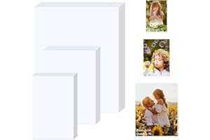 ZBEIVAN Photo Paper 4x6, 5x7, 8x10 inch, Glossy Photo Papers 150 Sheets, Inkjet Printer Photo Paper for Dye Ink, 200 GSM (50 Sheets of each size 4x6, 5x7, 8x10)