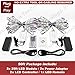 Crystal Vision Korean Genuine 5050 Bright LED Module Store Front Window Kit/Plug-in and Play / 72W Made in Korea w/Warranty (RGB 25ft x2)
