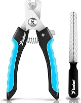 Candure Dog Nail Clippers 6 Professional Pet Nail Cutter with Safety Guard