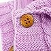 XMWEALTHY Newborn Baby Wrap Swaddle Blanket Knit Sleeping Bag Sleep Sack Stroller Wrap for Baby(Pink) (0-6 Month)