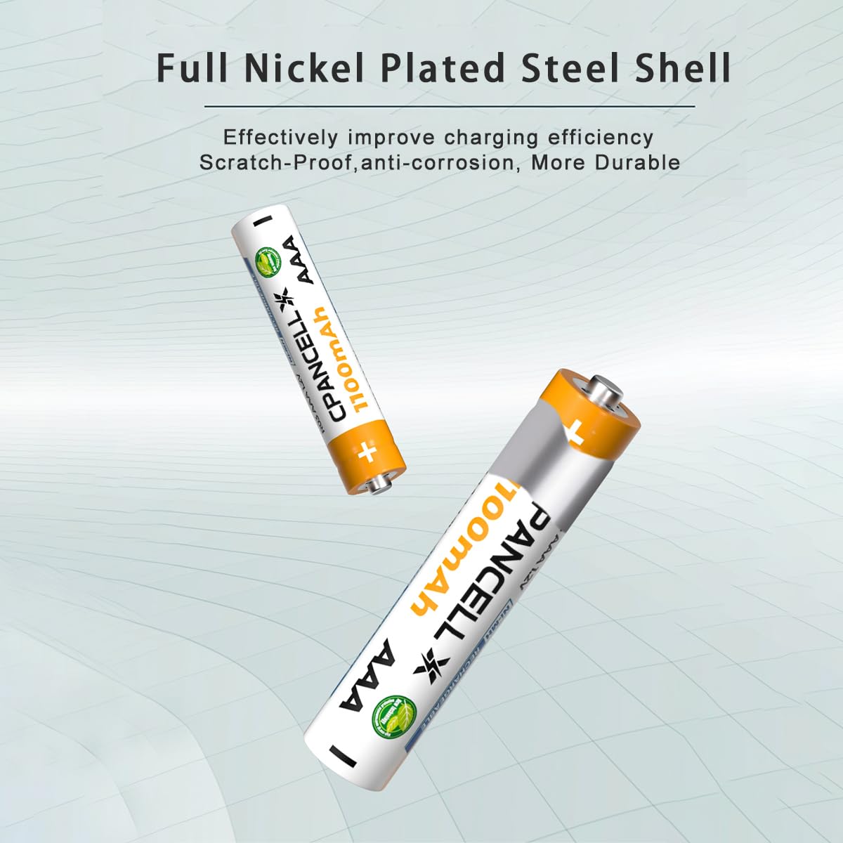 AAA Rechargeable Batteries 1100mAh AAA Rechargeable NiMH Battery (4 Count)