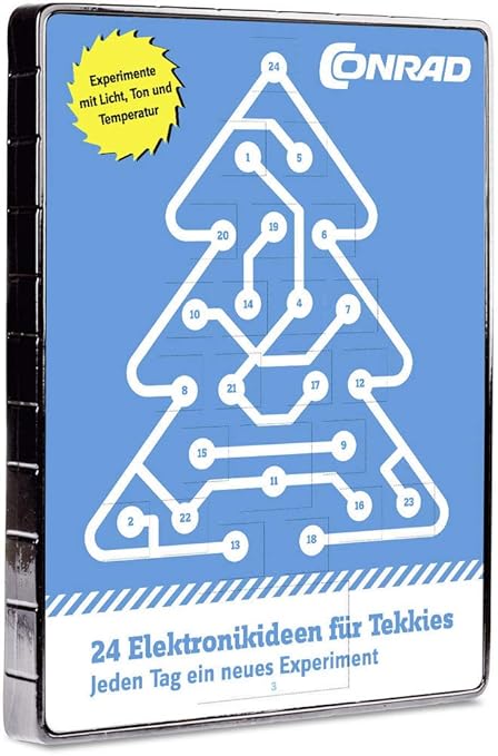 Conrad Adventskalender - Experimente mit Licht, Ton und Temperatur
