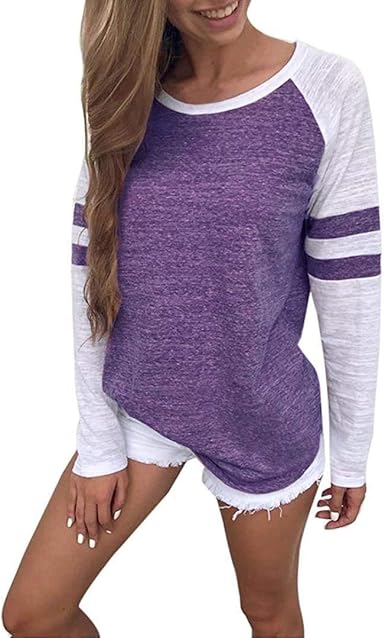 sudadera lila mujer