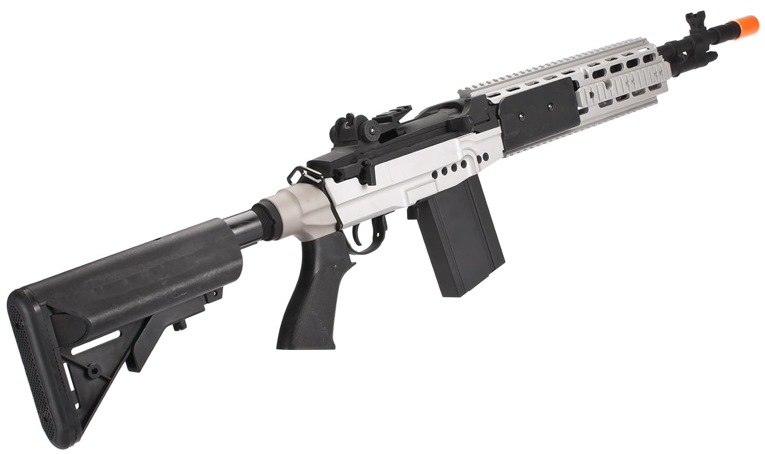 Evike CYMA M14 RIS EBR Custom Full Metal Airsoft AEG Sniper Rifle