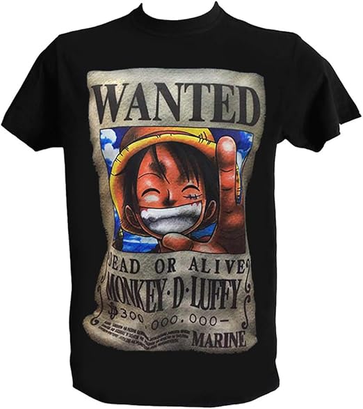 One Piece Ruffy T Shirt Herren Kinder 