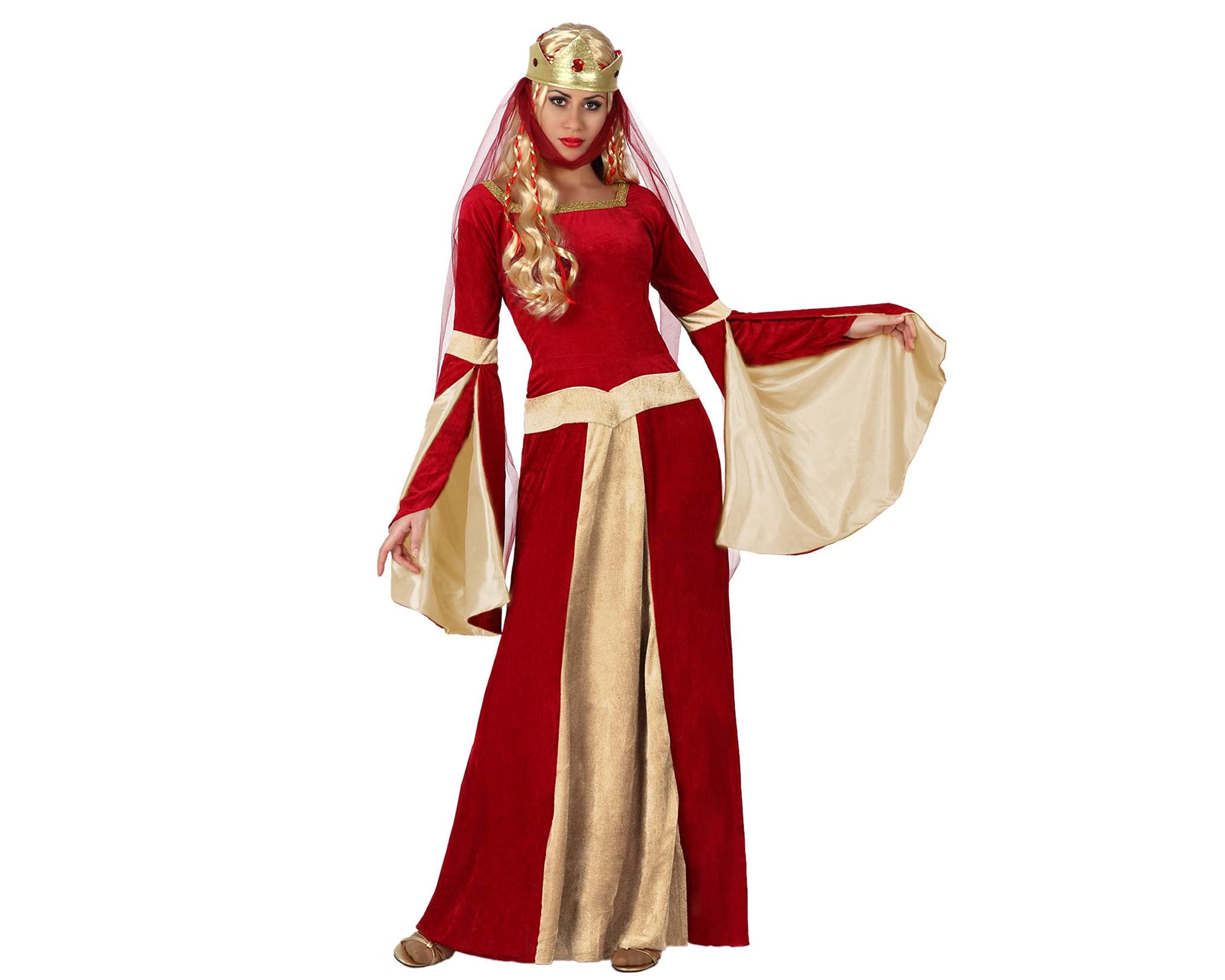 ATOSA Costume Medieval Lady Woman XL