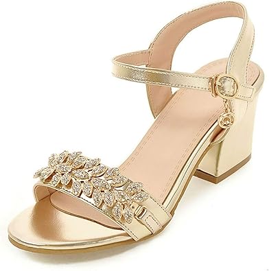 gold sandals amazon