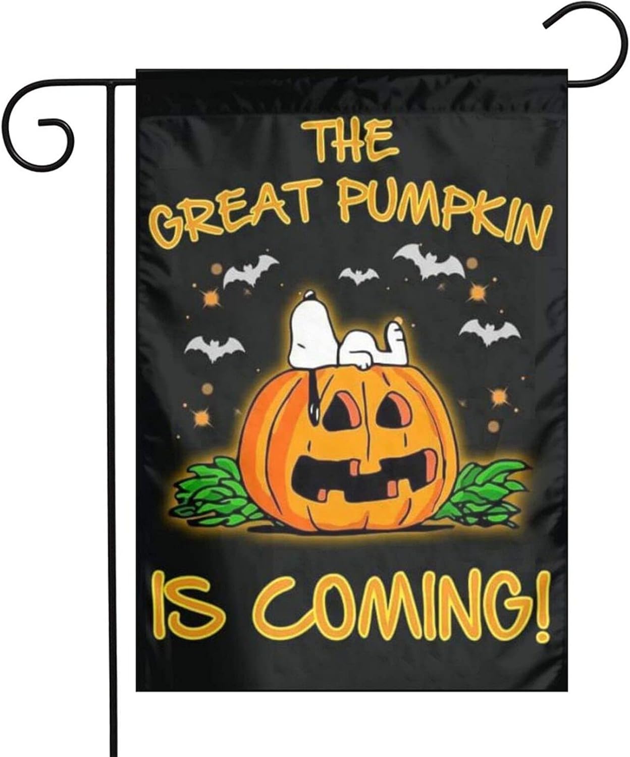 Flags - Jane Alys Halloween Garden Flag for Home Yard Decor Indoor Outdoor 12 X 18 Inch