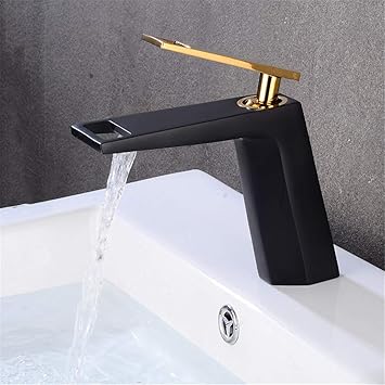 Amazon Com Ssltdm Waterfall Basin Sink Mixer Tap Copper Spray
