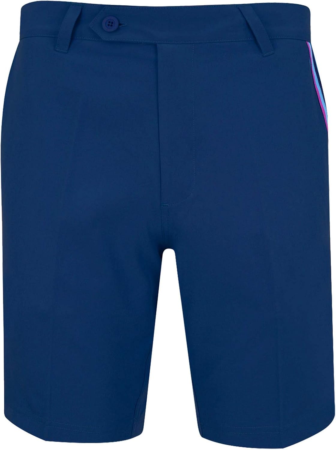Bunker Mentality Mens Golf Shorts Navy Blue, Lightweight, Breathable