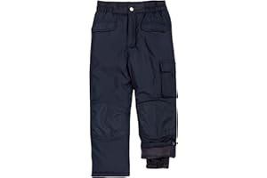 Cherokee Kids Snow Pants - Insulated Heavyweight Waterproof Ski Pants for Boys & Girls - Breathable Winter Gear for Kids