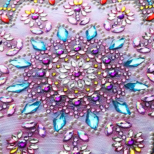New Arrival!DEESEE(TM)Special Shaped Diamond Painting DIY 5D Partial Drill Cross Stitch Kits Crystal Rhinestone of Picture Serial Diamond Embroidery Arts Craft (C)