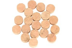 Trumpet Cork Pads 20Pcs for Trumpet Trombone Spit Valve Repair Replacement Accessories 9.5mm / 0.4in