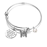 Gzrlyf Butterfly Bracelet Class of 2019 Graduation