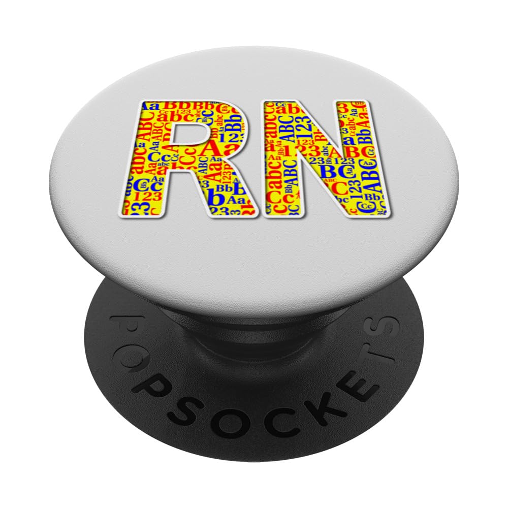 RN Nurses Pediatrics ABC's Kids PopSockets Swappable PopGrip