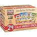 Boulder Canyon Kettle Cooked Potato Chip Variety Pack (24 Individual - 1.5 Oz Bags) of the Following Flavors: Olive Oil, Hickory Barbeque, Sea Salt and Sea Salt & Cracked Pepper