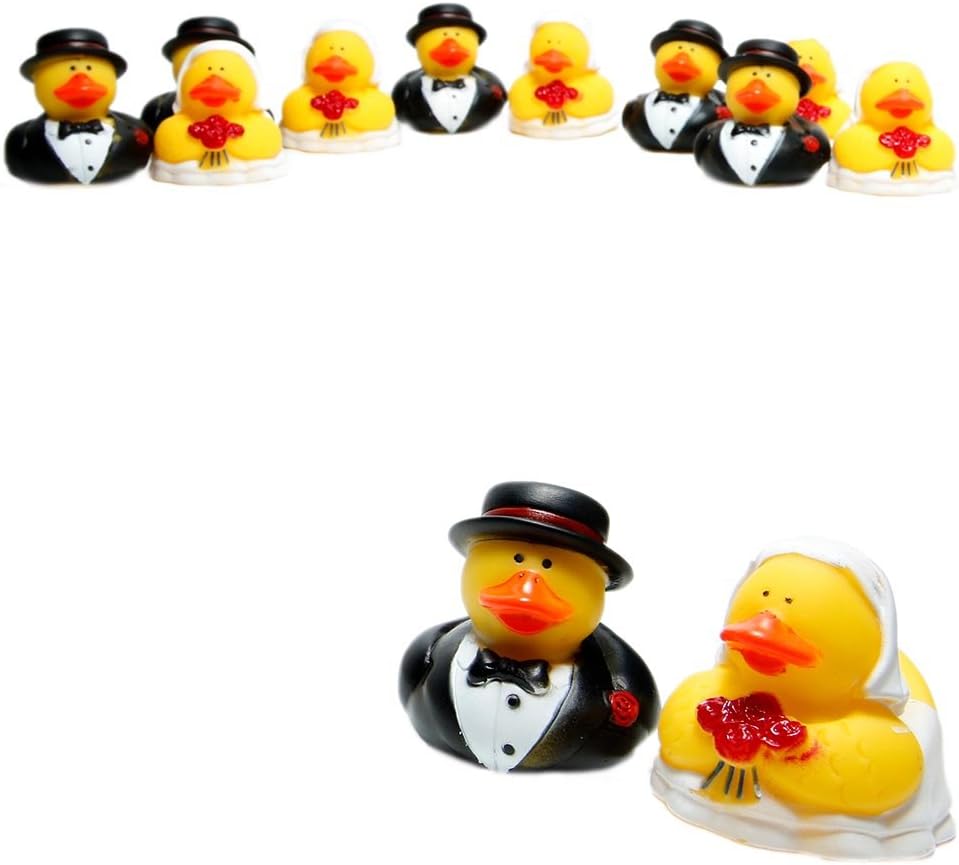 SET OF 2BRIDE/GROOM RUBBER table centerpiece Wedding SET OF 2BRIDE/GROOM RUBBER table centerpiece Wedding