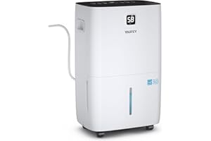 Yaufey 150 Pints Energy Star Dehumidifier with Pump for Home, Basement and Large Room up to 7000 Sq. Ft., With Drain Hose, Timer, Intelligent Humidity Control and Large Water Tank