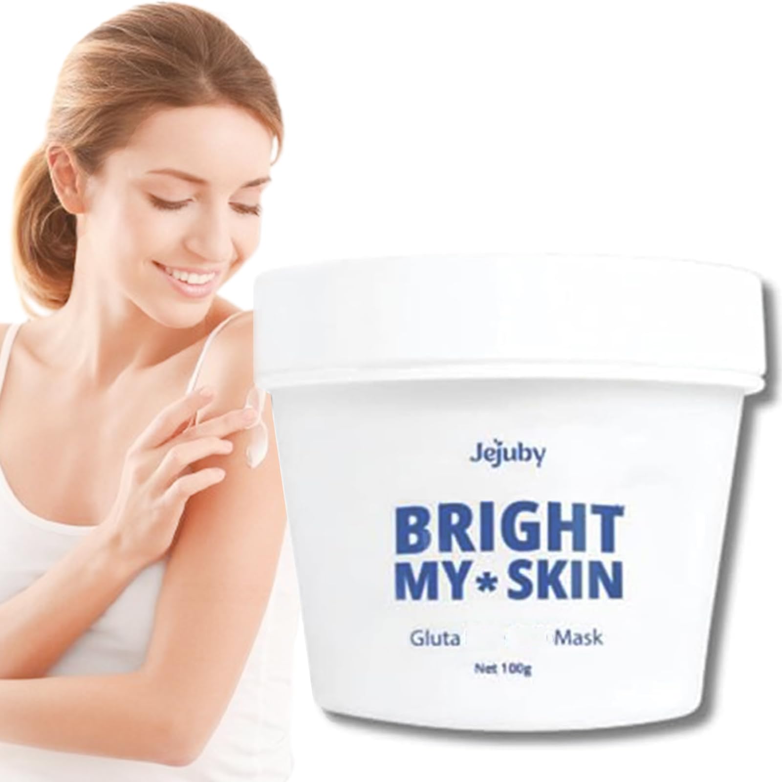 Photo 1 of Verdraor Jejuby Cream,Jejuby Rice Milk Mask, Rice Clay Mask,Long Lasting Hydration Skin All Over Cream For Women And Men,Moisturizing Skincare (1pcs)