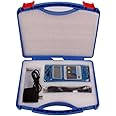 LCD Gaussmeter Tesla Meter WT10A Fluxmeter Surface Magnetic Field Tester with Ns Function and Metal Probe