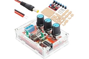 DAOKAI XR2206 Signal Generator Module High Precision Function Signal Generator Frequency 9-12V DC Input Sine/Triangle/Square Output 1Hz-1MHz Adjustable,with DC Male Cable