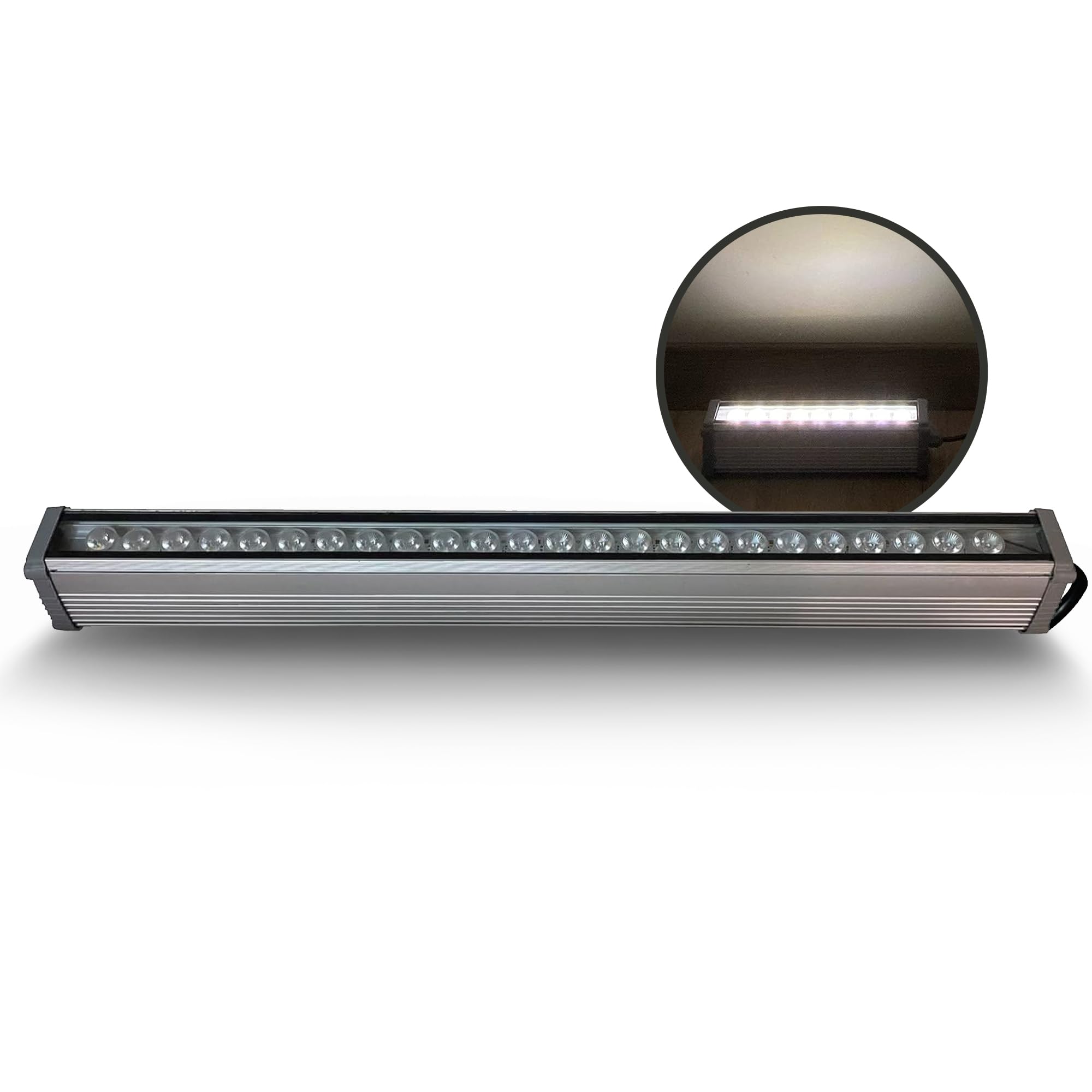 LedRica Indoor and Outdoor Lights, Modern Garden and Wall Lights, Weather-Resistant Wall Lights, Wall Washers with IP65 Waterproof Driver, Includes Hardware, Warm White, 24 Watts