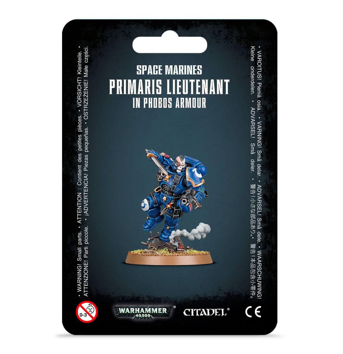Games Workshop Warhammer 40k - Space Marine Lieutenant in Reiver Armour