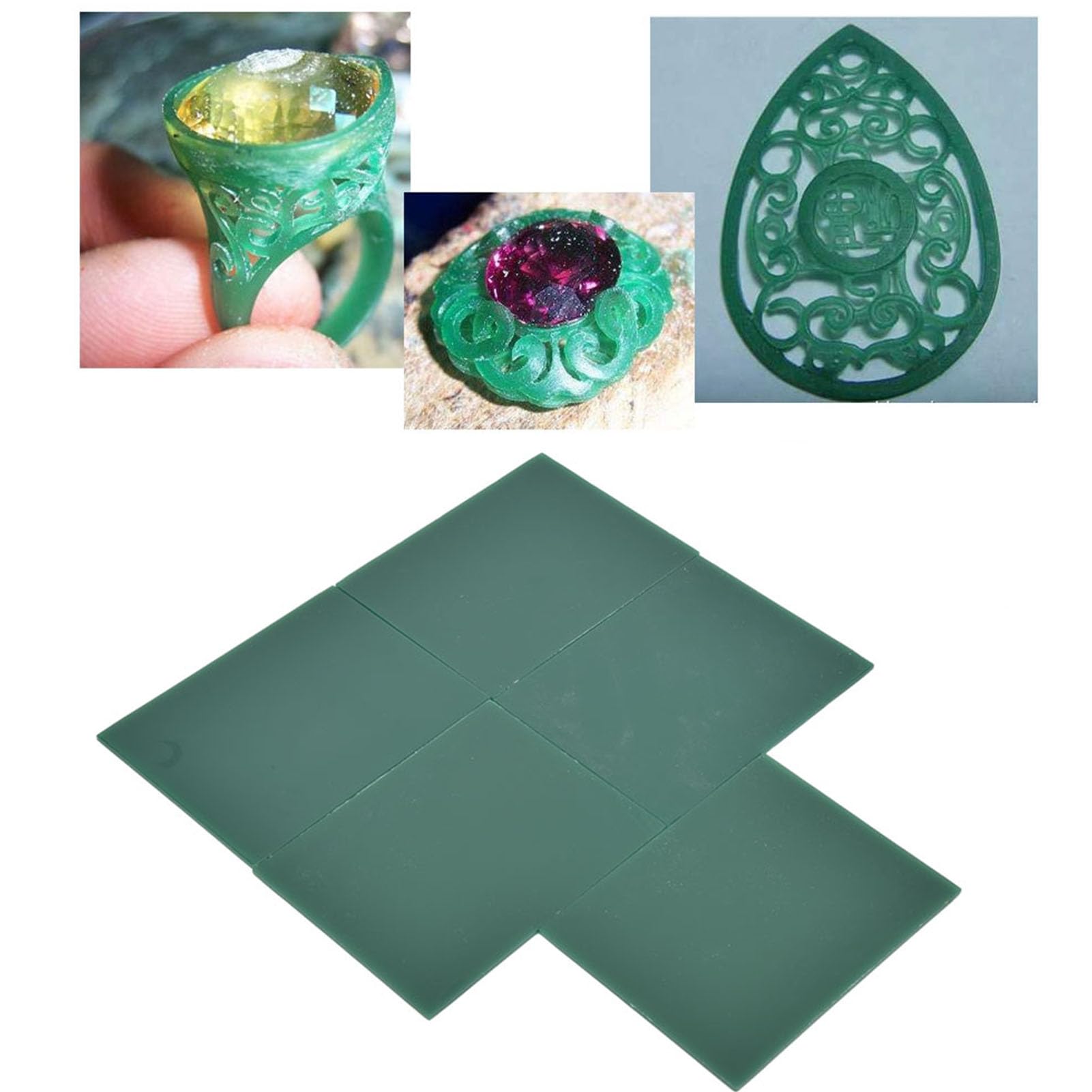 Jewellery Wax Sheets, Sculpture Wax 5PCS 2mm Slice Carving Wax Jewelry Modeling Engraving Making Accessory Jewelry Making Kit Jewelry Slice Carving Wax, Modeling Carving Wax Wax Carving Tools