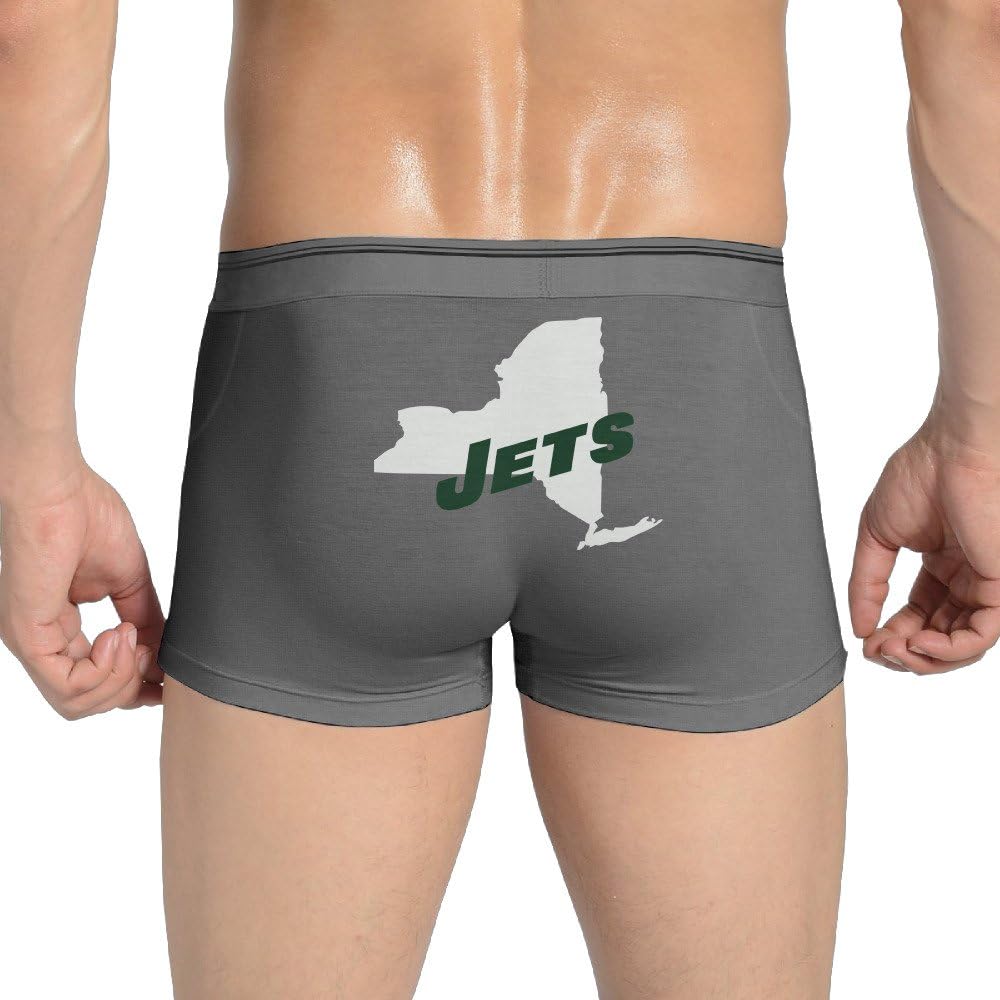 Tempo Traum Customized Cool Printed NY Jets Mens Underpants Cotton