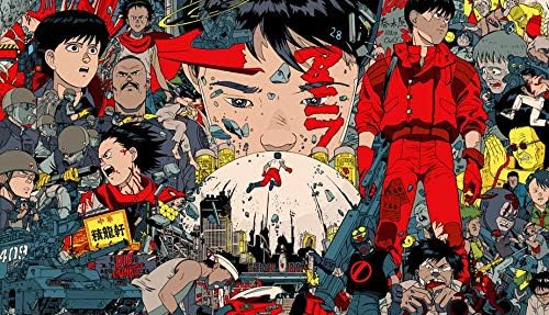 TianSW Akira Anime (24inch x 14inch/61cm x 35cm) Waterproof Poster No Fading
