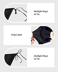 Holipick Brown Bikini Bottoms for Women String