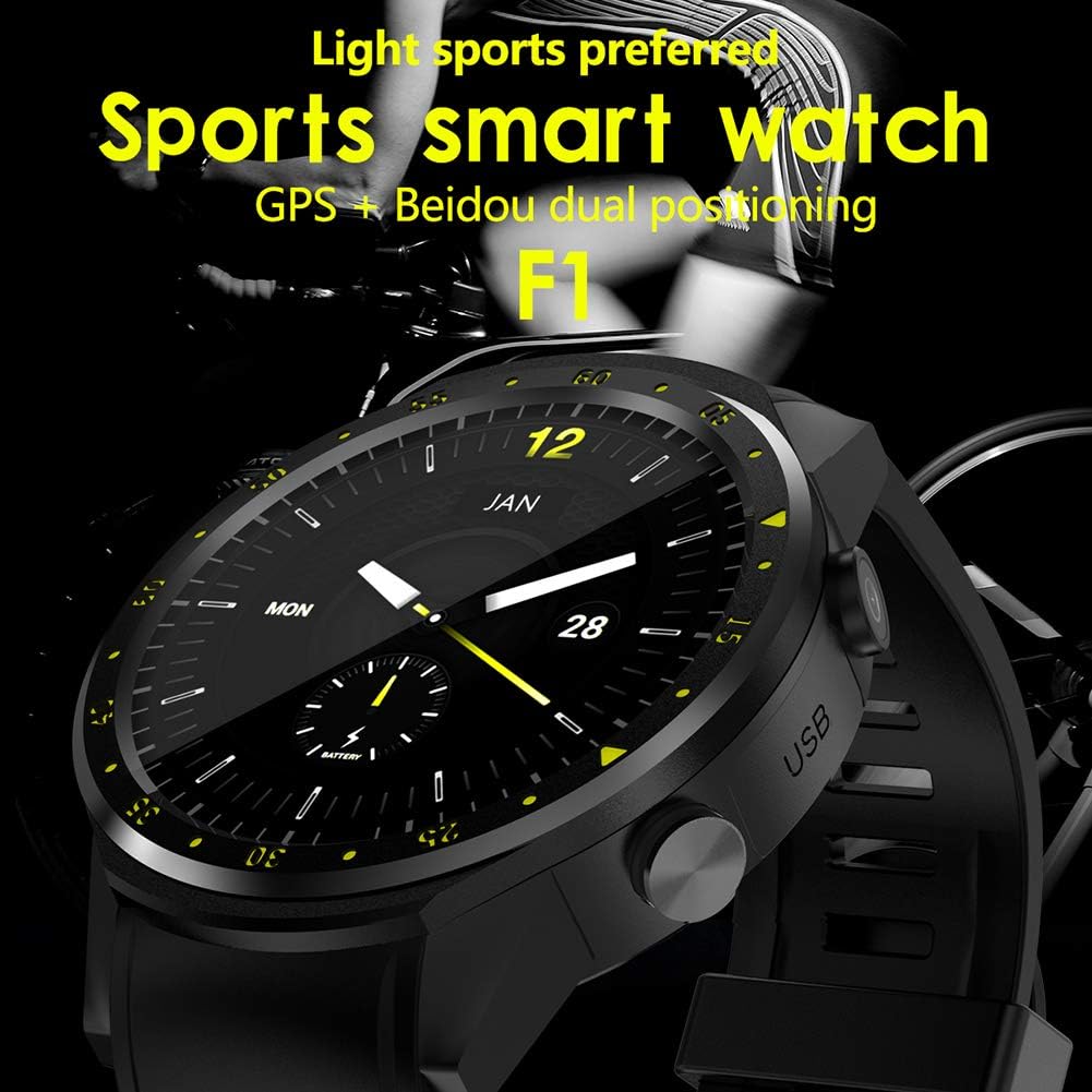 Milnnare Reloj Inteligente Bluetooth GPS Frecuencia cardíaca SIM ...