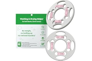ZNVYXHOM 2 Pcs Bed Sheets Detangler，Reduces Blankets Laundry Tangle No Wads Wrinkles Holders for Corners Washer and Dryer Tangles Free Save Drying Time Reusable Wash Helper Bedsheets Gadgets Accessories