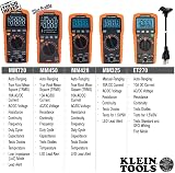 Klein Tools MM325 Digital Multimeter 600V AC/DC Voltage Tester Battery view 6
