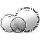 Evans EC2 Tompack, Coated, Fusion (10 inch, 12 inch, 14 inch),ETP-EC2SCTD-F