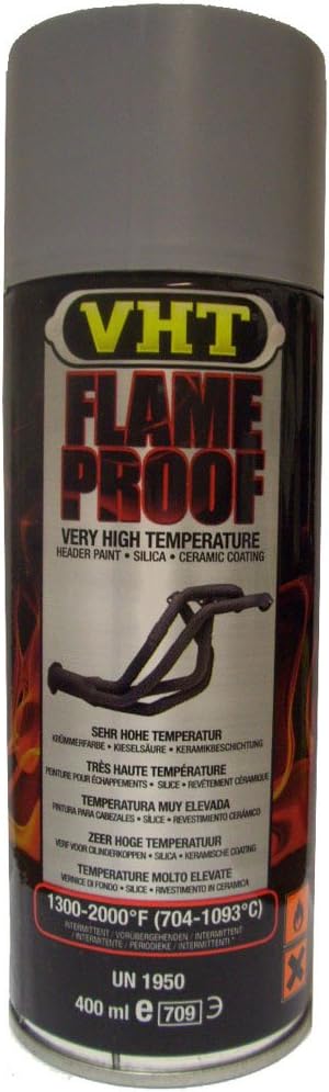 VHT Flame Proof Black Exhaust Paint – Heat Resistant Up To 1093°C (2000°F)