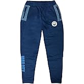 Icon Sports Boy's Manchester City Sweatpants with Zipper Pockets, Licensed Youth Man City Jogger Pants
