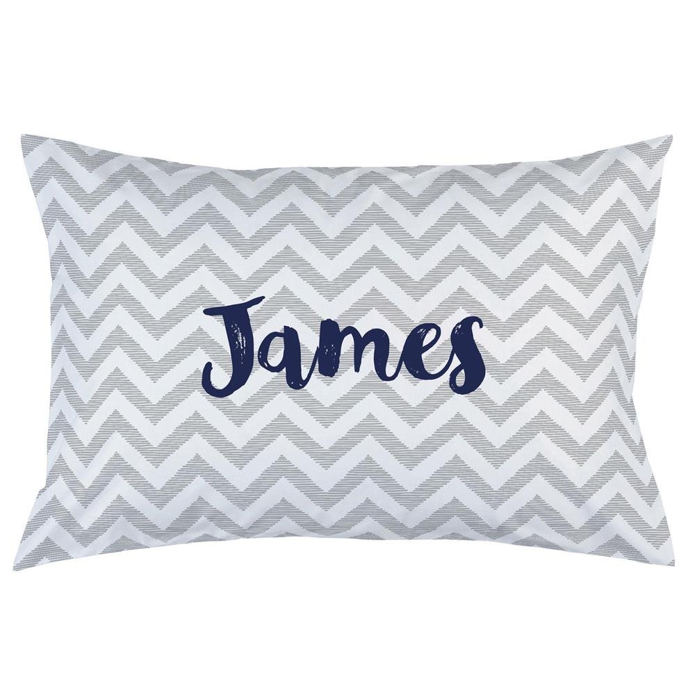 Amazon Com Carousel Designs Personalized Custom White And Silver