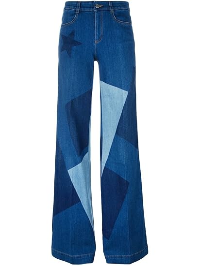stella mccartney wide leg jeans