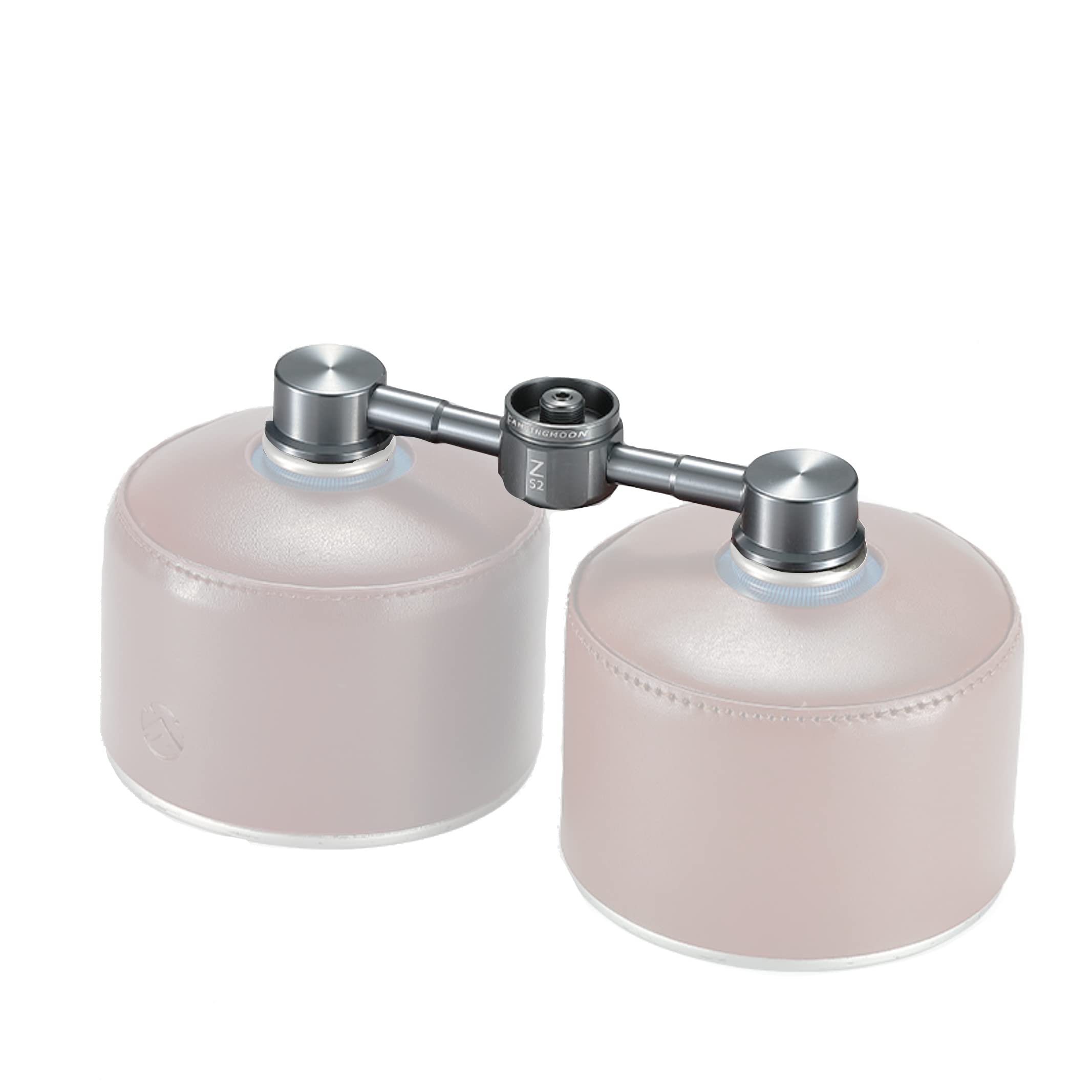 CAMPINGMOON 2 Inlet Backpacking Camping Stove Adapter, Inlet: EN417 Lindal Valve, Outlet: EN417 Lindal Valve Z52